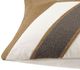 Olliix by INK+IVY Aero Natural 12" x 20" Embroidered Abstract Oblong Pillow-2