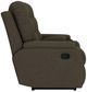 Flexsteel® Kerrie Pewter Reclining Loveseat with Console-2