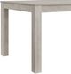 Elements International Eleanor 7-Piece White Dining Set-4