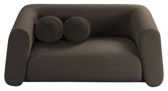 Meridian Furniture Abbington Brown Loveseat-1