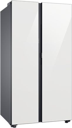 Réfrigérateur côte-à-côte de 36 po Samsung® BESPOKE de 22.6 pi³ - Verre blanc-1