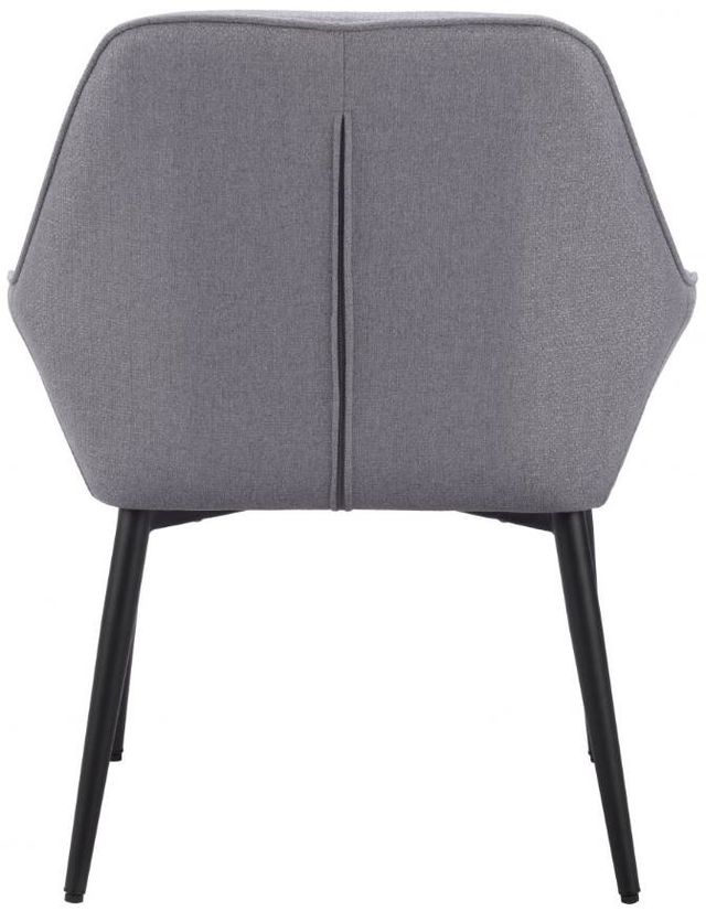 Zuo® Modern Vila Gray Dining Side Chair-3
