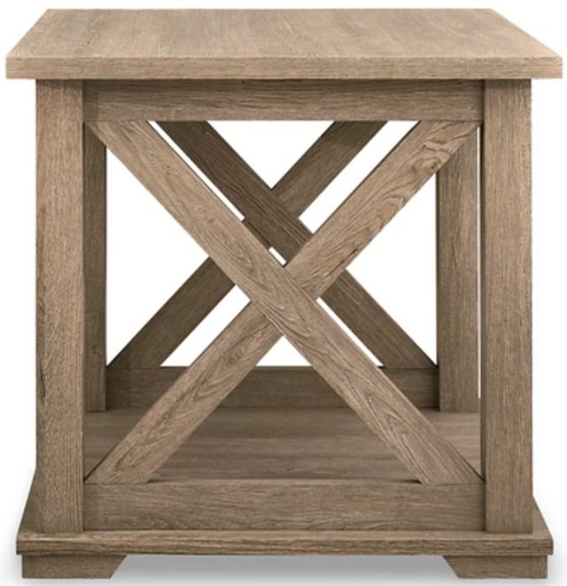 Signature Design by Ashley® Elmferd Light Brown End Table-2