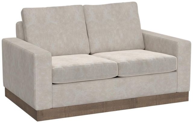 International Furniture Direct Georgia Ivory Loveseat-0