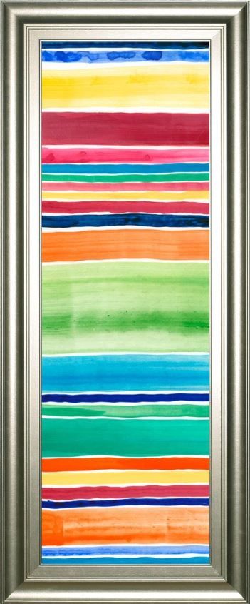 Classy Art Cabana Panel l by Regina Moore Framed Print Wall Art-1