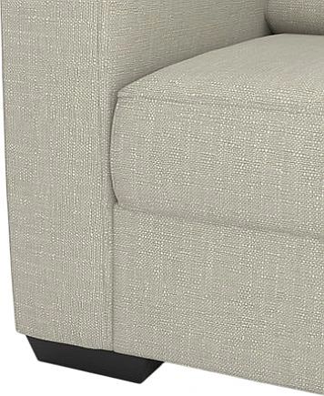 Edgewood Furniture Polo Cream Right-Arm Facing Queen Sofa Bed and Chaise-1