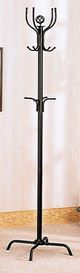 Coaster® Collier Black 12-Hook Coat Rack-1