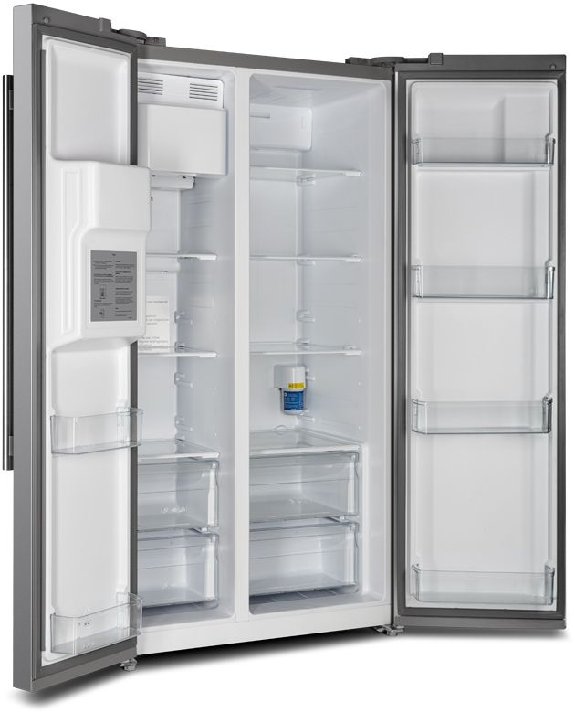 FORNO® 36 in. 20.0 Cu. Ft. Stainless Steel Side-by-Side Refrigerator-1