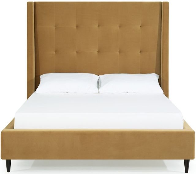 Palliser® Furniture Customizable Palermo Queen Upholstered Panel Bed-1
