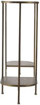 A & B Home Bronze Oval Console Table-2