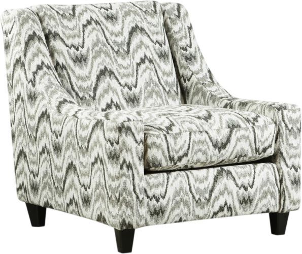 Fusion Furniture Largo Silver Horton Dusk Accent Chair-0