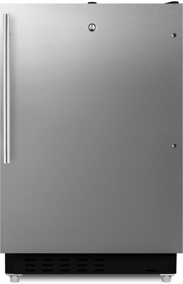 Summit® 2.7 Cu. Ft. Stainless Steel Under The Counter Refrigerator-0