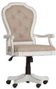 Liberty Furniture Magnolia Manor Antique White/Ivory Junior Executive Desk Chair-1