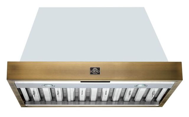 FORNO® Vittorio 36" White Wall Mounted Range Hood-0