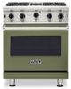 Viking® 5 Series 30" Cypress Green Pro Style Liquid Propane Range-0