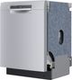 Bosch® 300 Series 24" Stainless Steel Front Control Built In Dishwasher-1