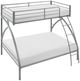 Homelegance® Bailey Gray Youth Twin Over Full Bunk Bed-2
