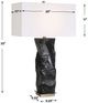 Uttermost® Altaria Satin Black Table Lamp-2