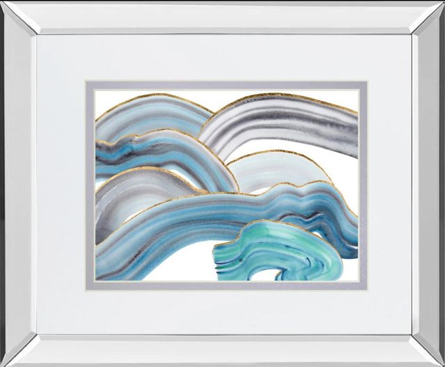 Classy Art Cloudy Day I by Melissa Wang Mirror Framed Wall Art-0