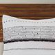 Olliix by INK+IVY Nea Black and White Full/Queen Cotton Printed Comforter Set with Trims-5
