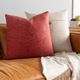Surya Camilla Dark Coral 20"x20" Toss Pillow with Down Insert-4