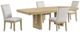 Global Furniture USA D1248 5-Piece Beige/Natural Dining Set-0
