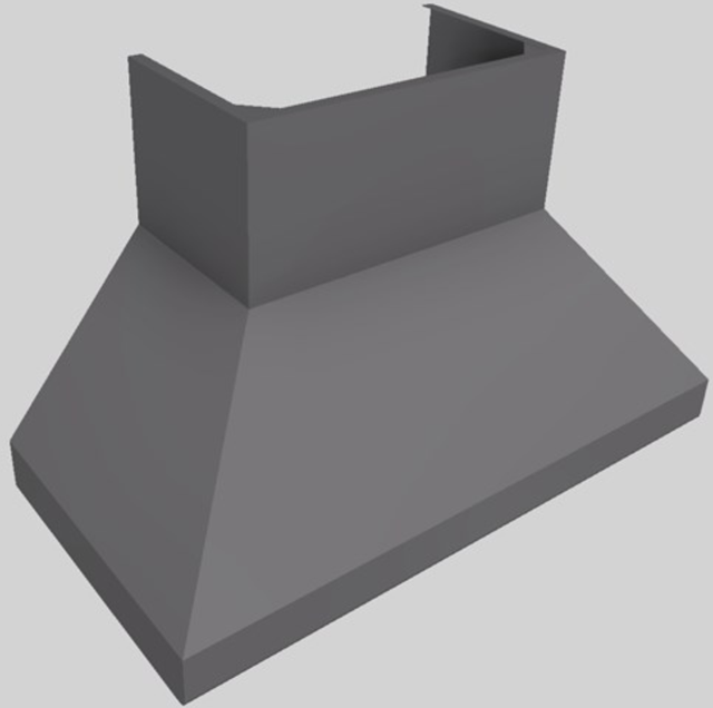 Vent-A-Hood® 48" Gunsmoke Wall Mounted Range Hood-1