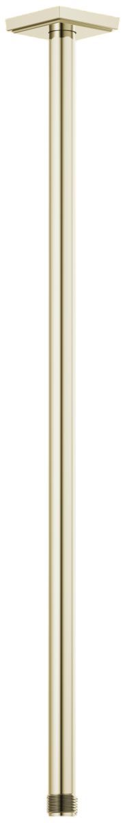 Brizo Essential™ Brilliance® Polished Nickel Ceiling Mount Shower Arm and Square Flange-0