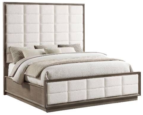 Coaster® Durango Cream/Washed Oak Queen Panel Bed -0