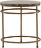 Dovetail Furniture Marston Brown Side Table-1