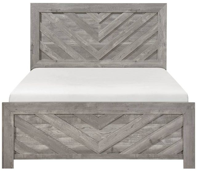 Homelegance® Corbin Gray Full Panel Bed-2