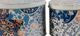 A & B Home Xylon 3-Piece Blue/White Decorative Tin Box Set-1