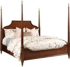 American Drew® Addison Duncan Cherry/Walnut Queen Poster Bed