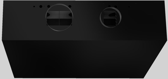 Vent-A-Hood® 48" Black Wall Mounted Range Hood-1