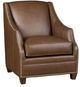 King Hickory Customizable Heather Leather Chair-0
