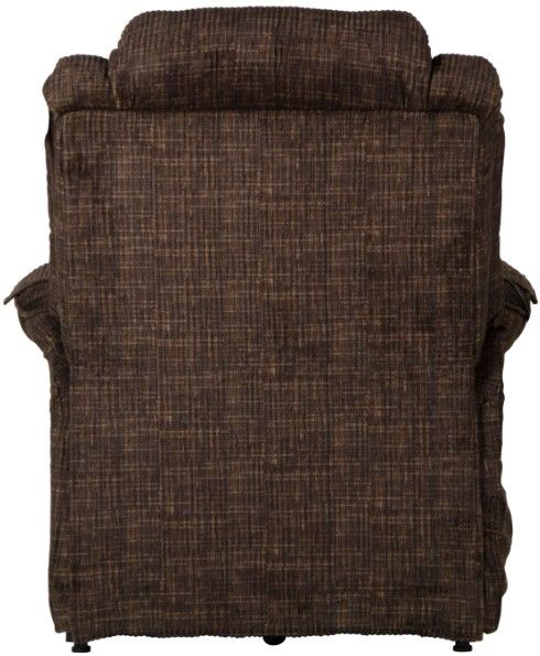 Catnapper® Soother Chocolate Power Lift Full Lay Out Chaise Recliner with Heat and Massage-2