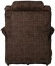 Catnapper® Soother Chocolate Power Lift Full Lay Out Chaise Recliner with Heat and Massage-2