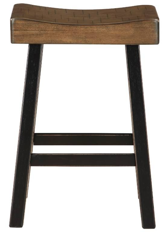 Homelegance® Caspian Black/Brown Counter Stool-3