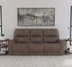 Flexsteel® Carter Cappuccino Power Reclining Sofa with Console-1