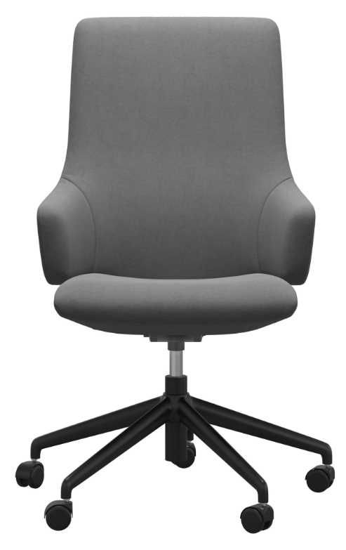 Stressless® by Ekornes® Customizable Laurel Large High Back Home Office Chair with Arms-2