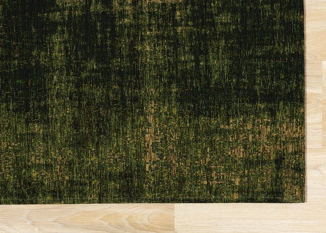 Kalora Interiors Cathedral Black/Green Tree Bark 5'x8' Area Rug-4