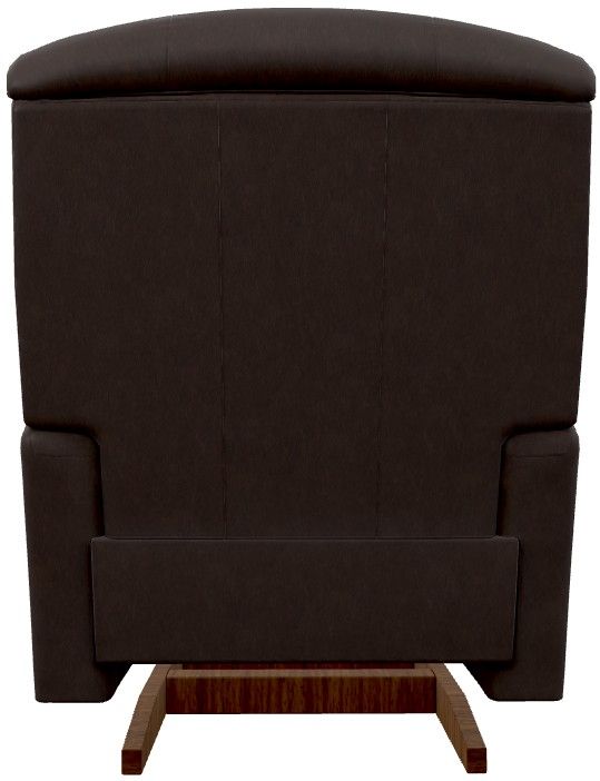 La-Z-Boy® Reed Tobacco Leather Manual Rocking Recliner-4