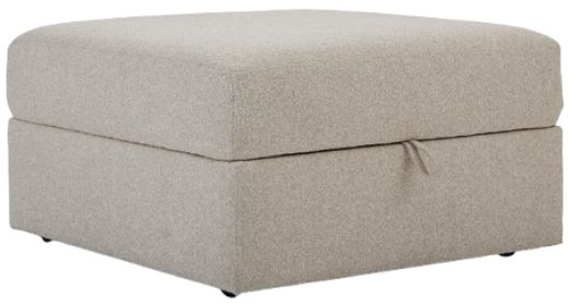 La-Z-Boy® Tahoe Ecru Storage Ottoman-0