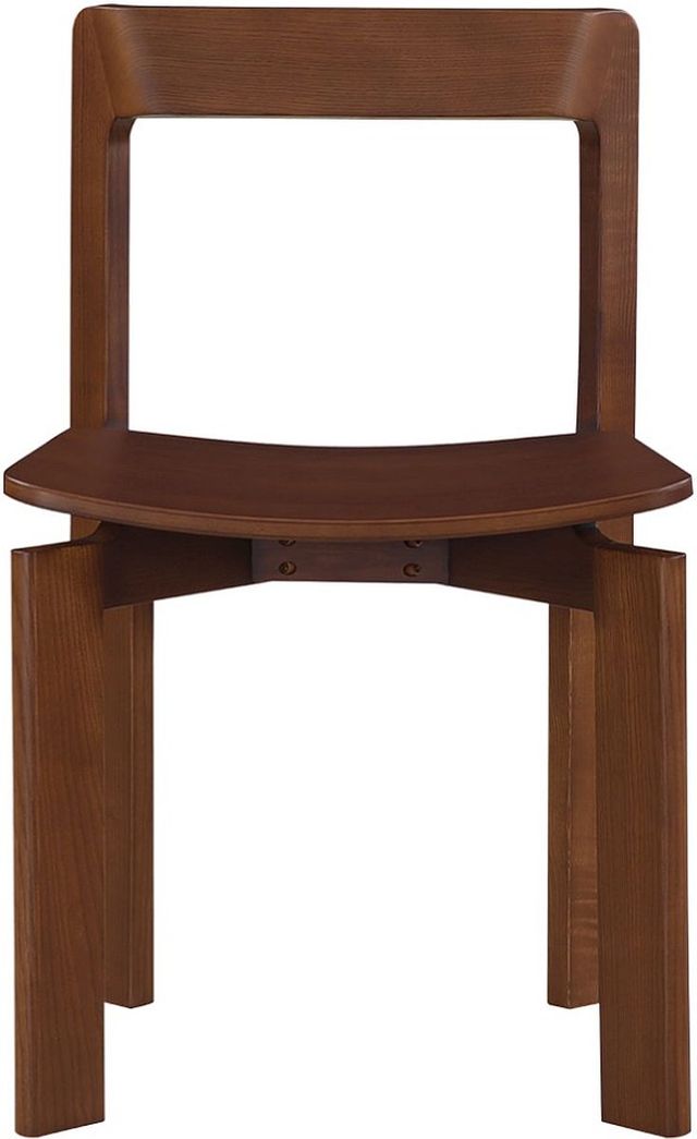 Moe's Home Collection Daifuku 2-Piece Brown Dining Side Chair Set-1