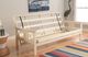 Kodiak Furniture Monterey Antique White Full Futon Frame-4