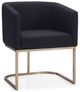 VIG Furniture Modrest Yukon Antique Brass/Black Dining Chair-0