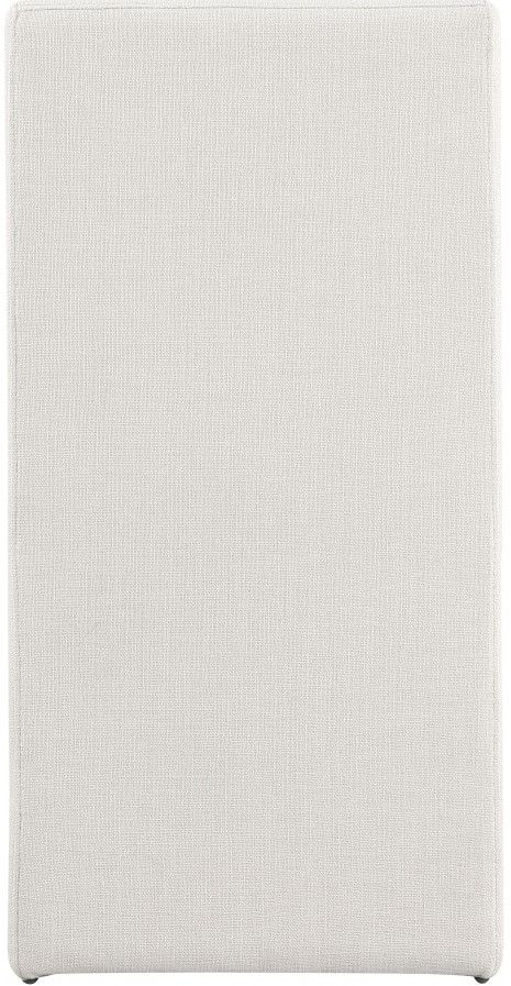 Meridian Furniture Benson Cream Linen Upholstered Dining Side Chair-3