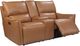 Leather Italia™ Georgetowne Portland Dessert Power Reclining Loveseat with Console-0