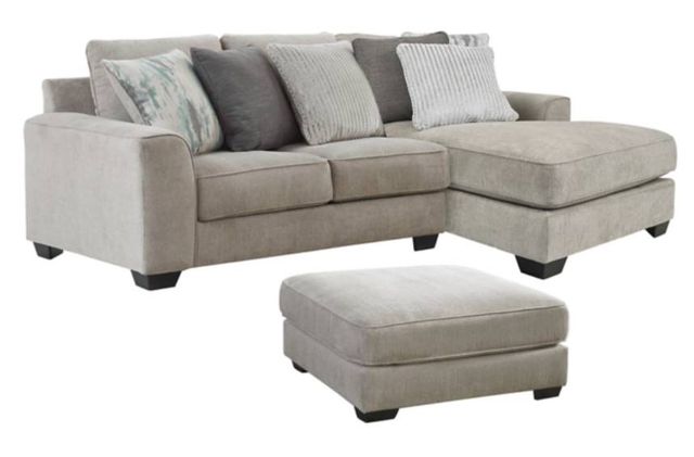 Benchcraft® Ardsley 2-Piece Pewter Living Room Set-0