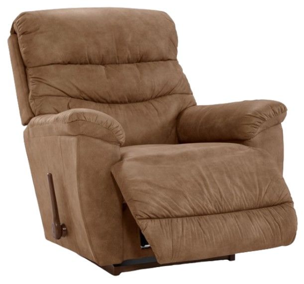 La-Z-Boy® Joshua Chestnut Manual Rocking Recliner-3